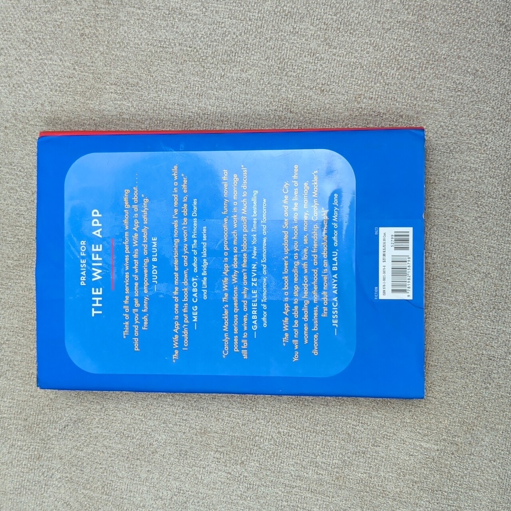 The Wife App Hardcover Book New - Picture 3 of 4
